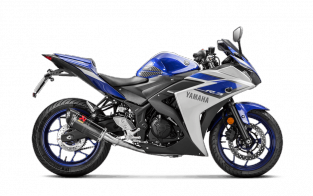Akrapovic Racing Line Carbon Compleet Uitlaatsysteem zonder E-keur Yamaha YZF-R3 2015 2020